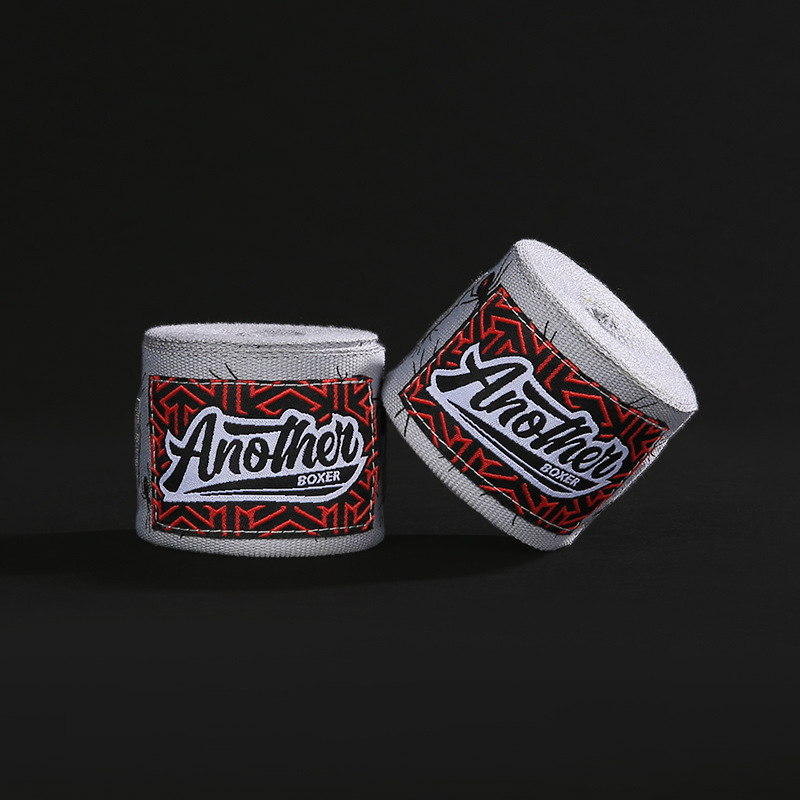 Grey Spider Pro Grade 5m Boxing Hand Wraps - Printed Elastic Bandages for Training & Combat Sports (1 Pair)