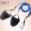 Blue Flippers [Training Stroke] [50lbs] Swim Resistance Band Trainer - Dry-Land Arm Strength & Stroke Exercise Cords