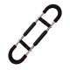 Red Black Adjustable U-Shaped Arm Exerciser - For Home Fitness Strength Training (30kg) Red Black Adjustable U-Shaped Arm Exerciser - For Home Fitness Strength Training (30kg)
