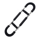 Gray black Adjustable U-Shaped Arm Exerciser - For Home Fitness Strength Training (30kg) Gray black Adjustable U-Shaped Arm Exerciser - For Home Fitness Strength Training (30kg)