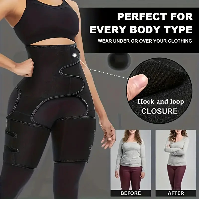 Pink Women%27s 3-in-1 Body Shaper: Waist Cincher