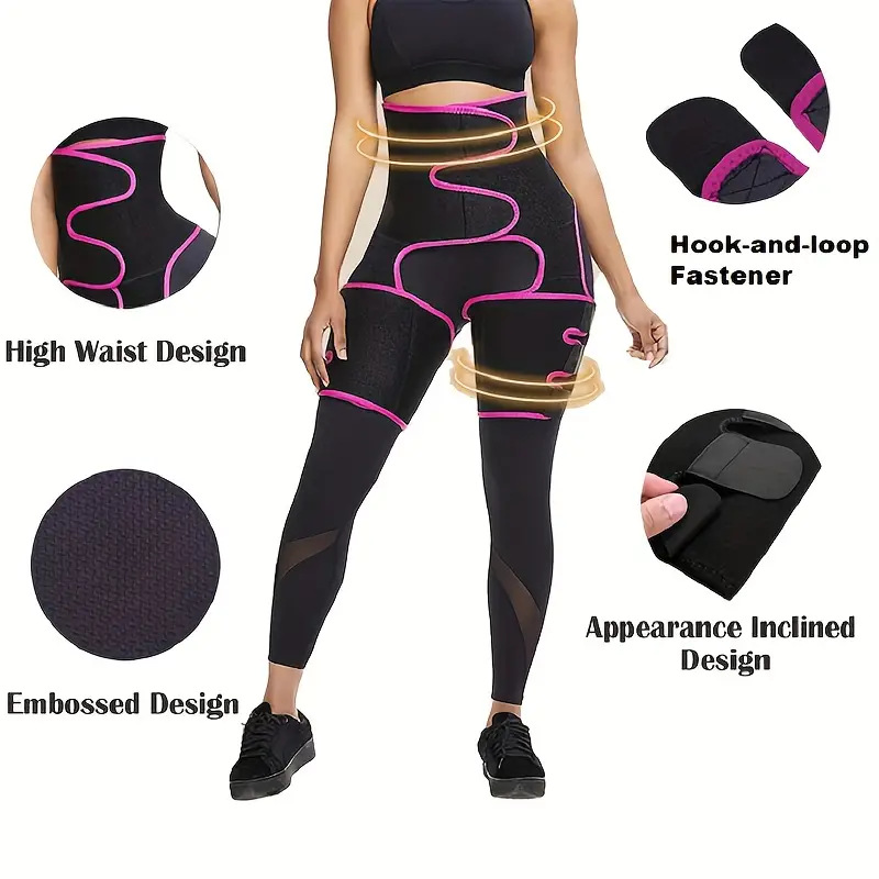 Black Women%27s 3-in-1 Body Shaper: Waist Cincher