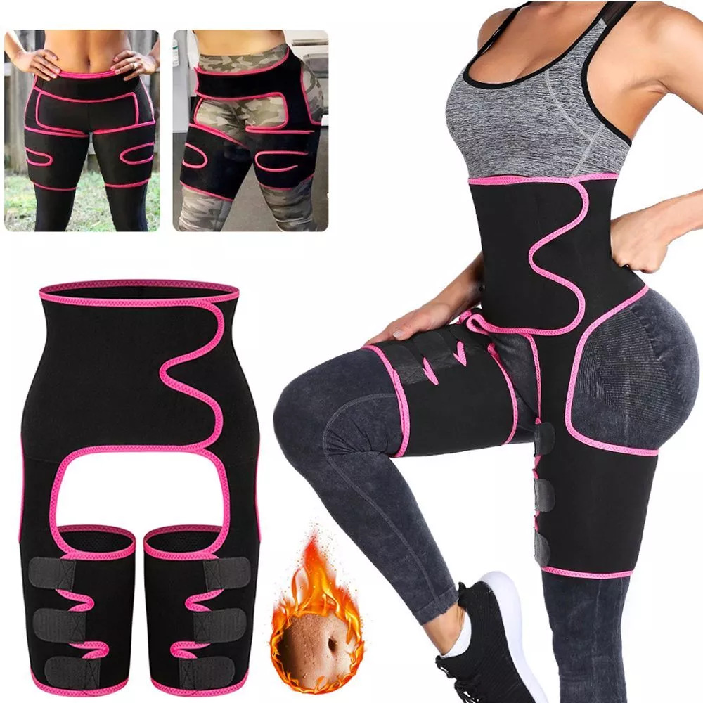 Pink Women%27s 3-in-1 Body Shaper: Waist Cincher