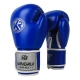 Blue And Silver Durable 10oz PU Leather Boxing Gloves - Padded & Ventilated for Training Blue And Silver Durable 10oz PU Leather Boxing Gloves - Padded & Ventilated for Training