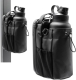 Black Magnetic Gym Water Bottle Holder Bag - Crossbody Sling Pouch for Essentials Black Magnetic Gym Water Bottle Holder Bag - Crossbody Sling Pouch for Essentials
