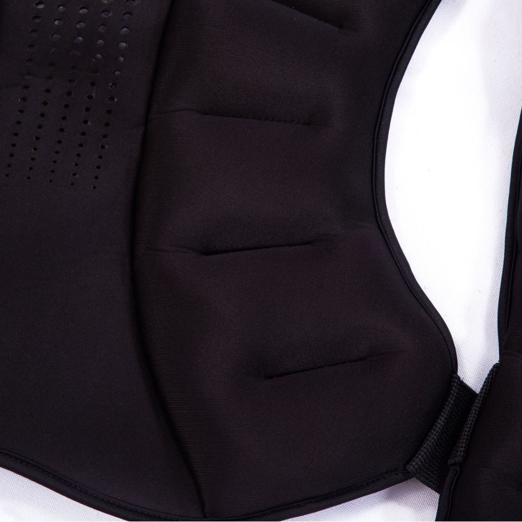 Black Premium Adjustable Weighted Vest for Strength Training