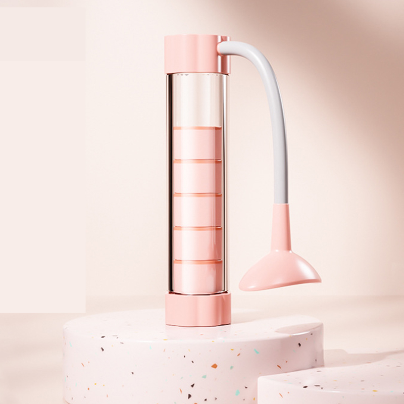 Pink Adjustable Breathing Exerciser & Respiratory Muscle Trainer - Lung Capacity