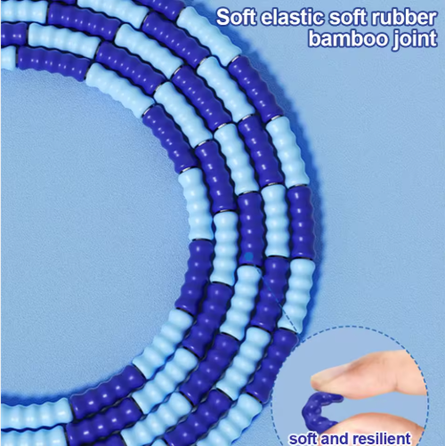 10 Pcs Blue Soft Beaded Jump Ropes