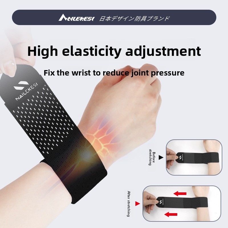 2PCS Adjustable Wrist Support Brace Ultra Thin Breathable Mesh Wrap for Sports Tennis Gym & Daily Office Use One Size Fits Most Cherry Blossom Pink