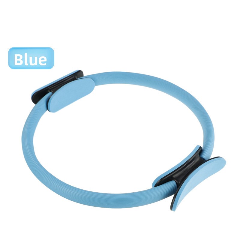 Blue Pilates Ring Exercise Tool – High-Elasticity Yoga Ring for Core Strength