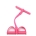 Pink Home Multi-Function Foot Pedal Resistance Trainer – 4-Strand Elastic Pull Rope for Abdominal Exercise Pink Home Multi-Function Foot Pedal Resistance Trainer – 4-Strand Elastic Pull Rope for Abdominal Exercise