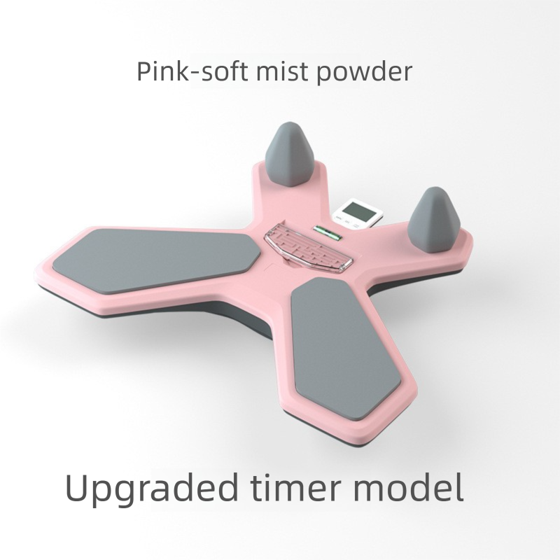 Pink Multi-functional Balance Board with Timer for Core Training and Fitness Entertainment