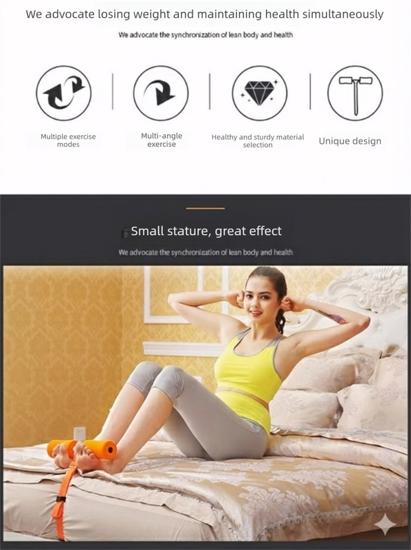 Portable Sit-Up Assistant Bar Door & Bed Anchor Core Trainer Adjustable Ab Workout Equipment Pink