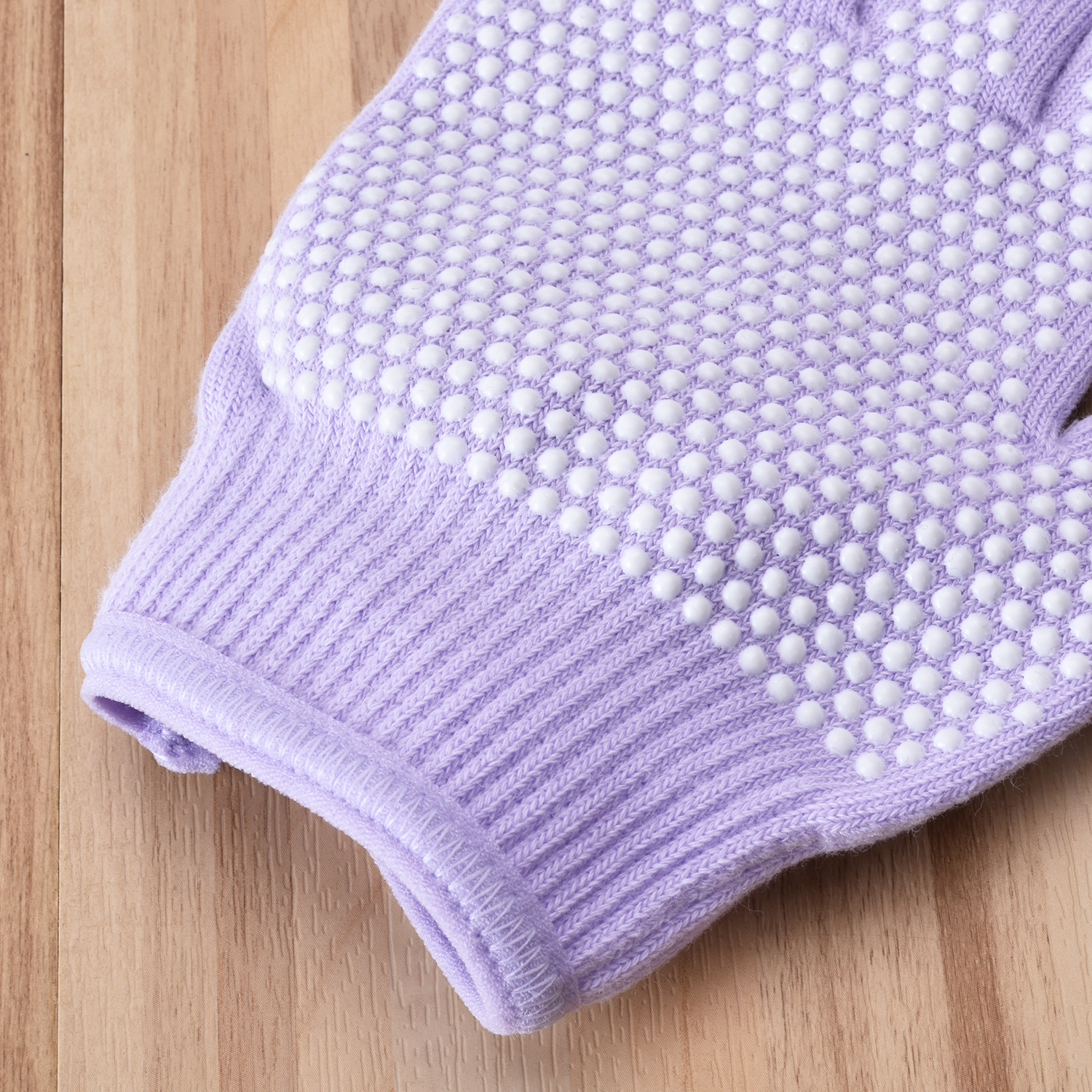 Grey 2-Pack Women%27s Non-Slip Yoga Gloves - Open Back Half Finger Cotton Stretchy Grip Gloves for Aerial Yoga